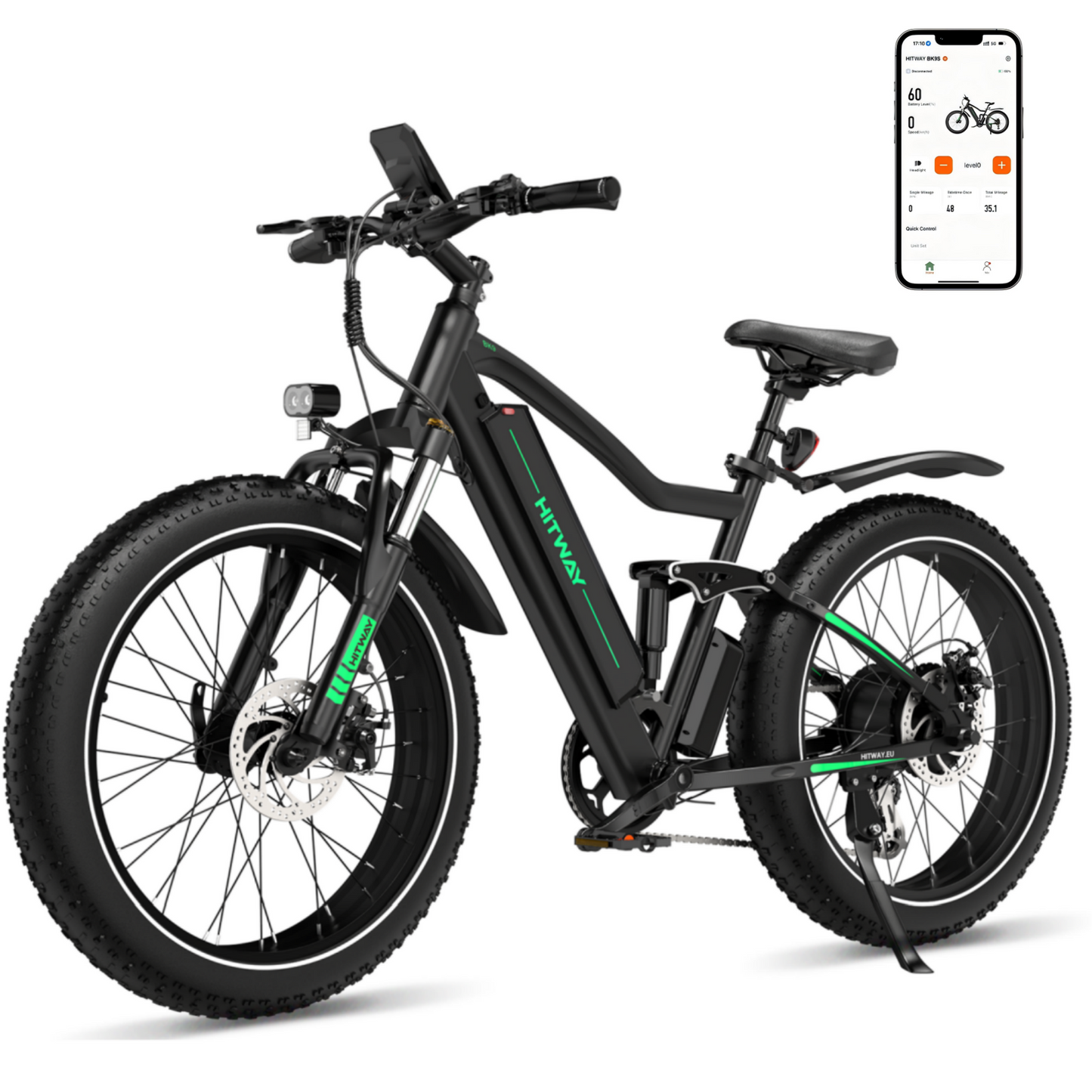 BK9S Electric Bike with APP