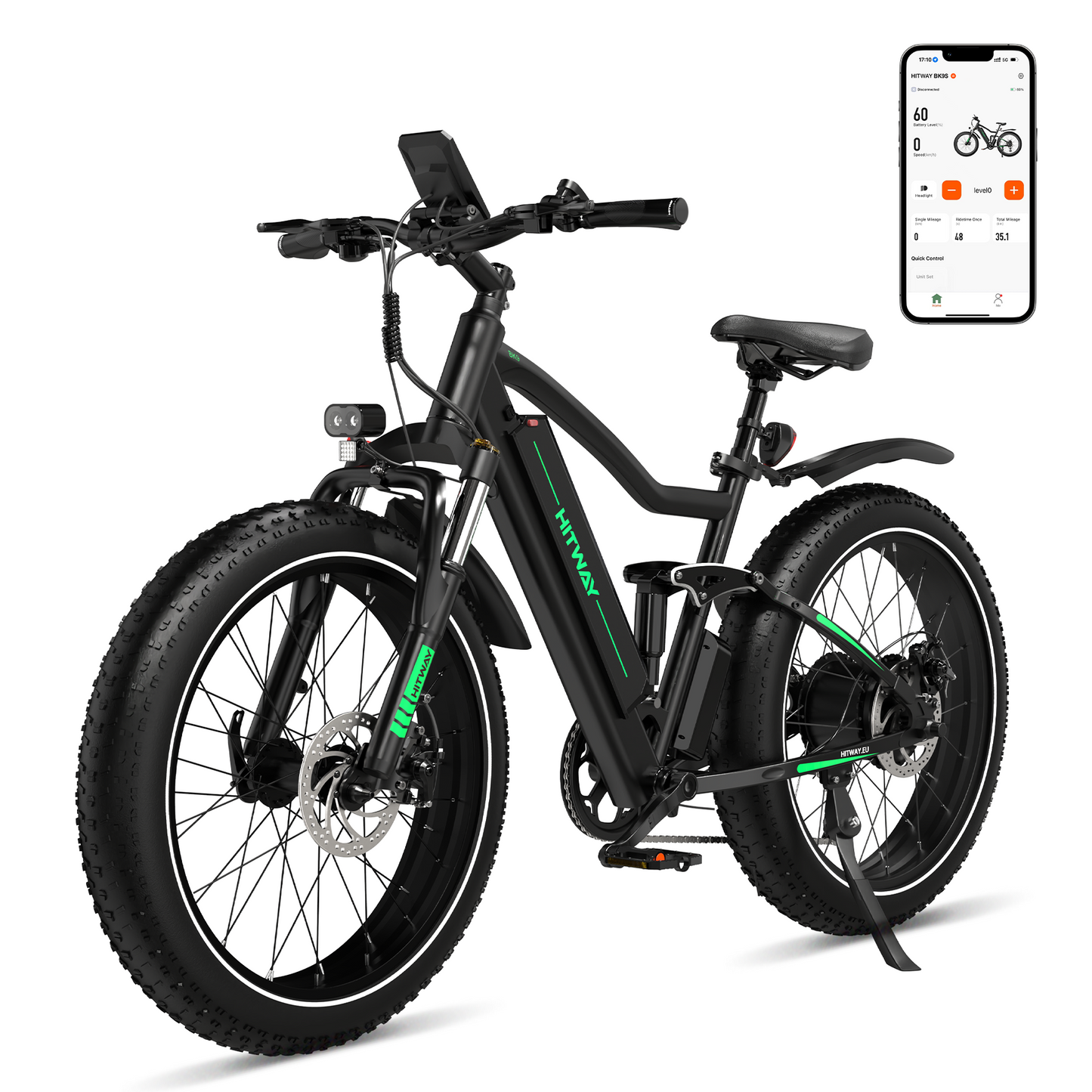 BK9S Electric Bike with APP