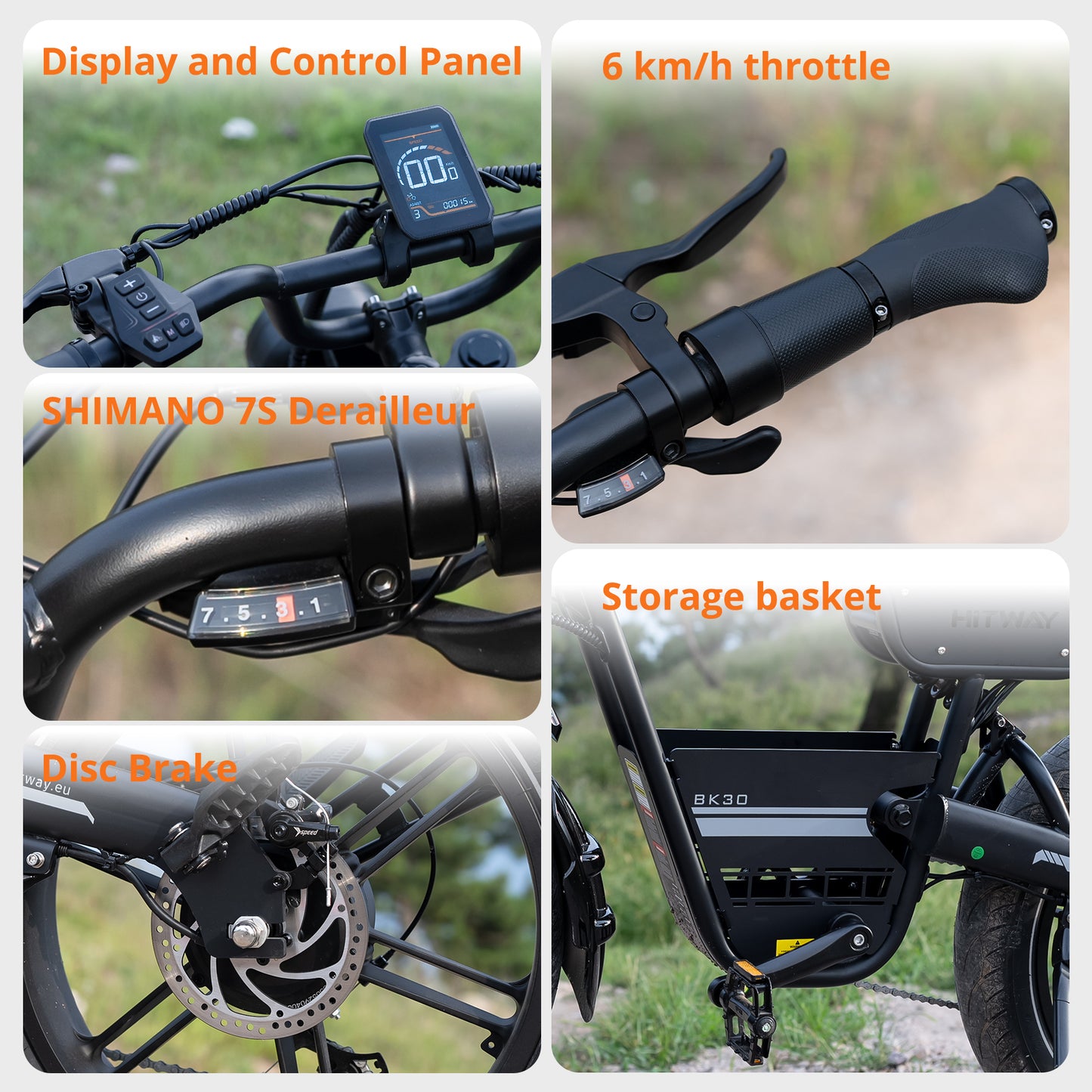 BK30 Fat Tyre Electric Bike