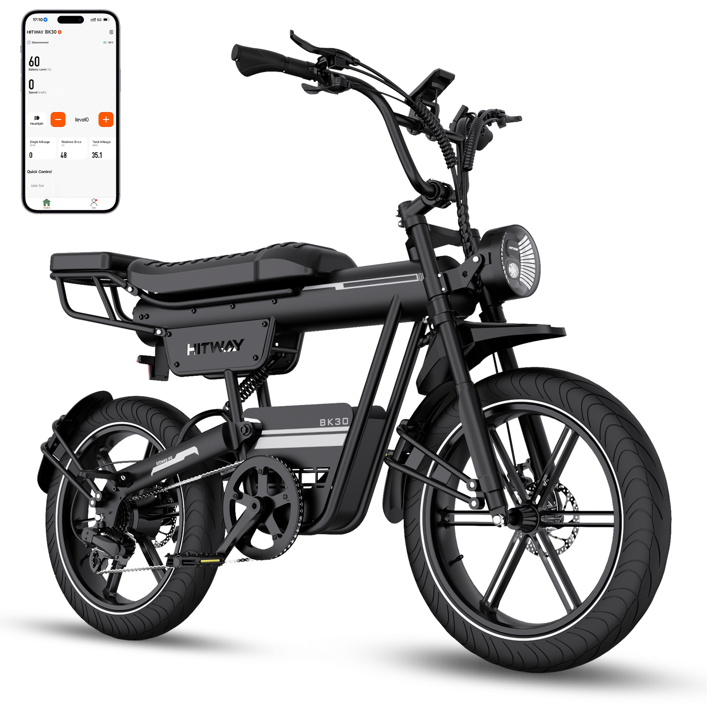 BK30 Fat Tyre Electric Bike
