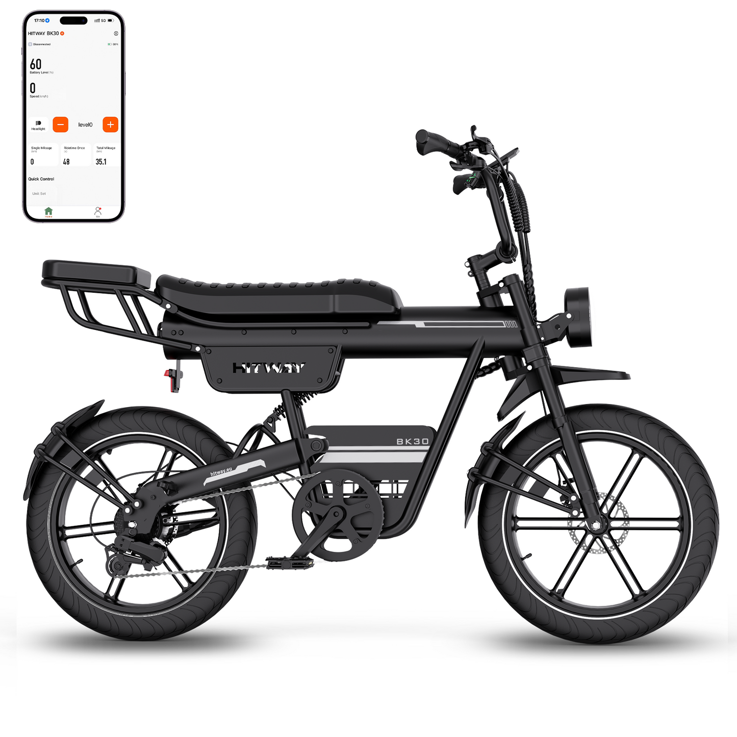 BK30 Fat Tyre Electric Bike