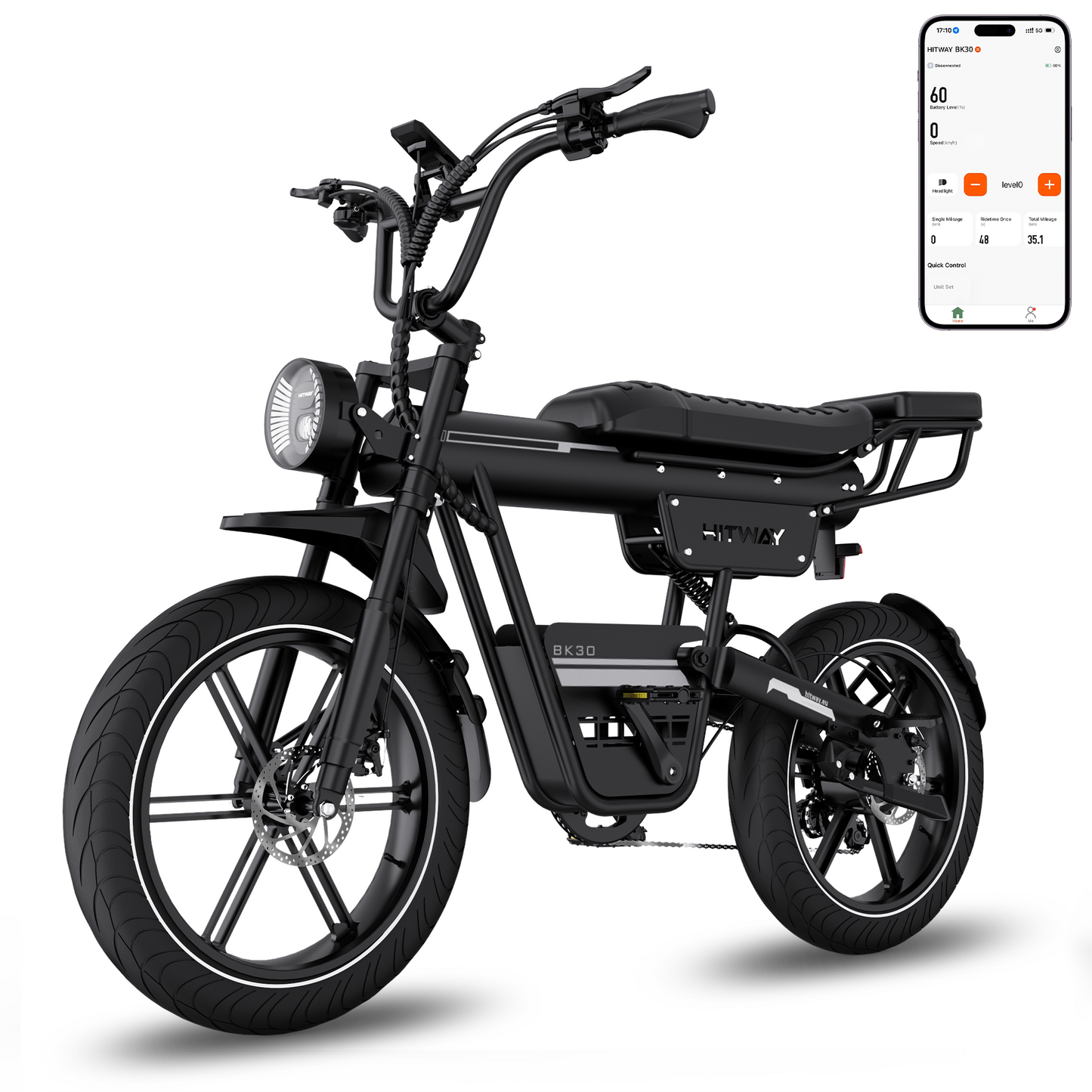 BK30 Fat Tyre Electric Bike