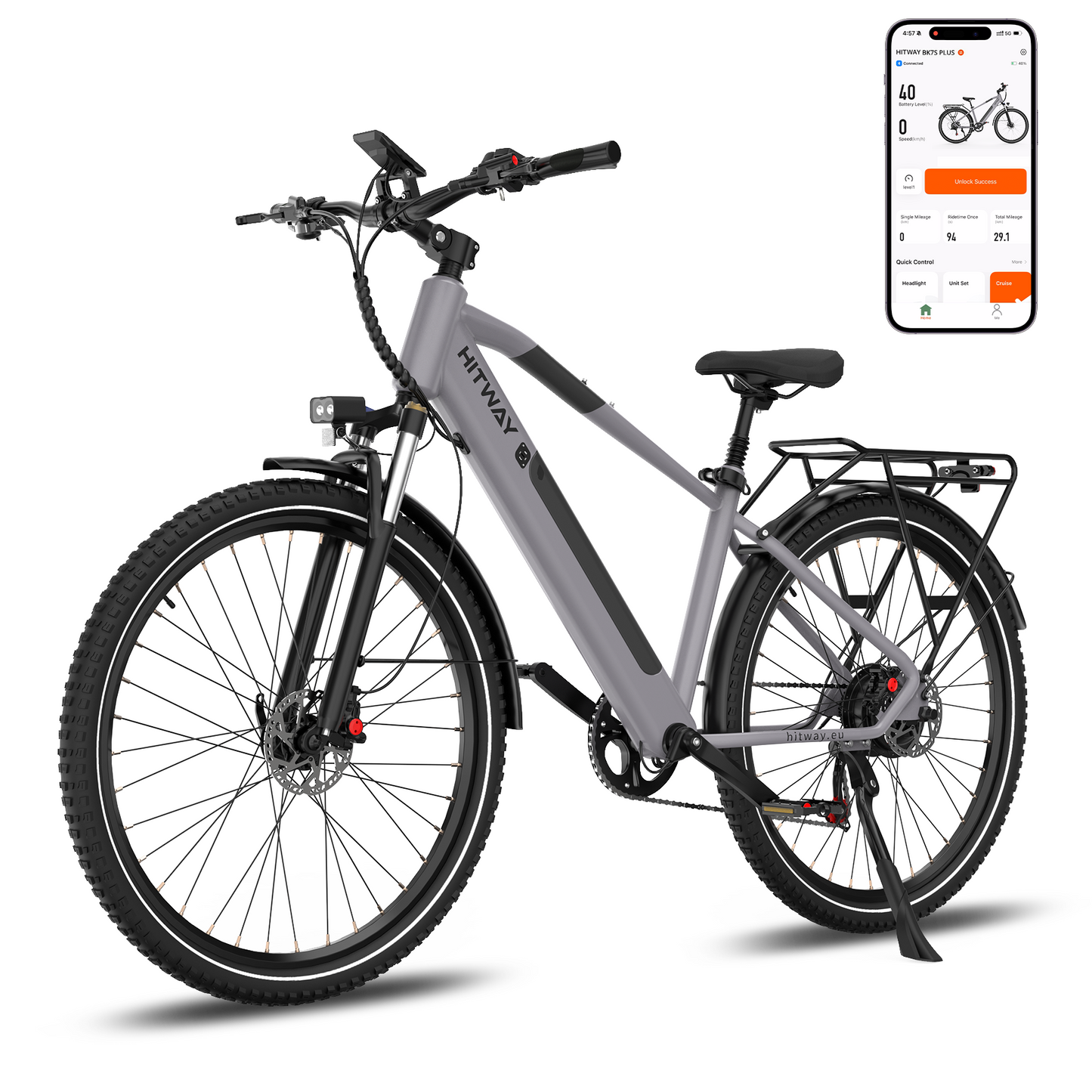 BK7S Plus 29 inch Electric Bike