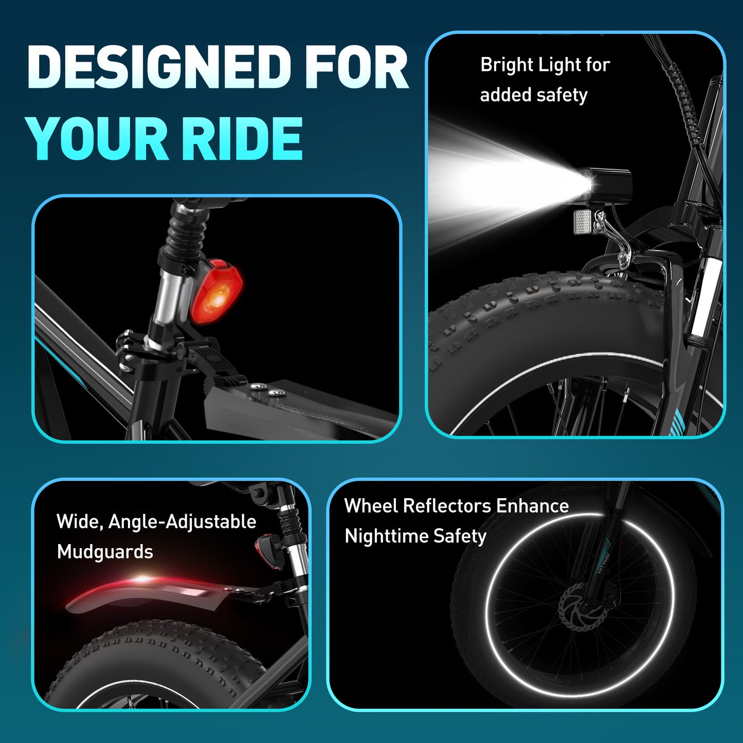 BK15 4.0 Fat Tire Electric Bike