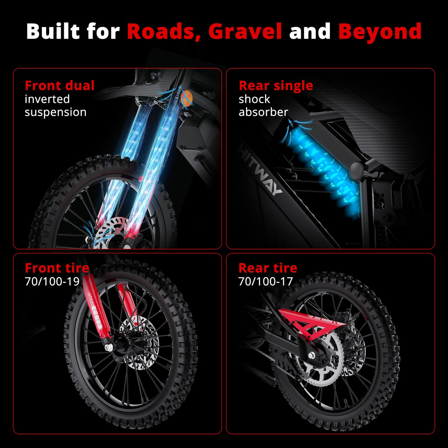 HT500 Electric Dirt Bike