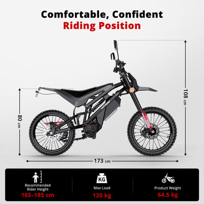 HT500 Electric Dirt Bike