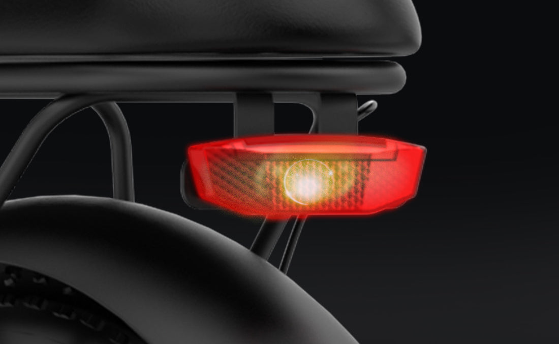 Bright Rear Light for Night Visibility