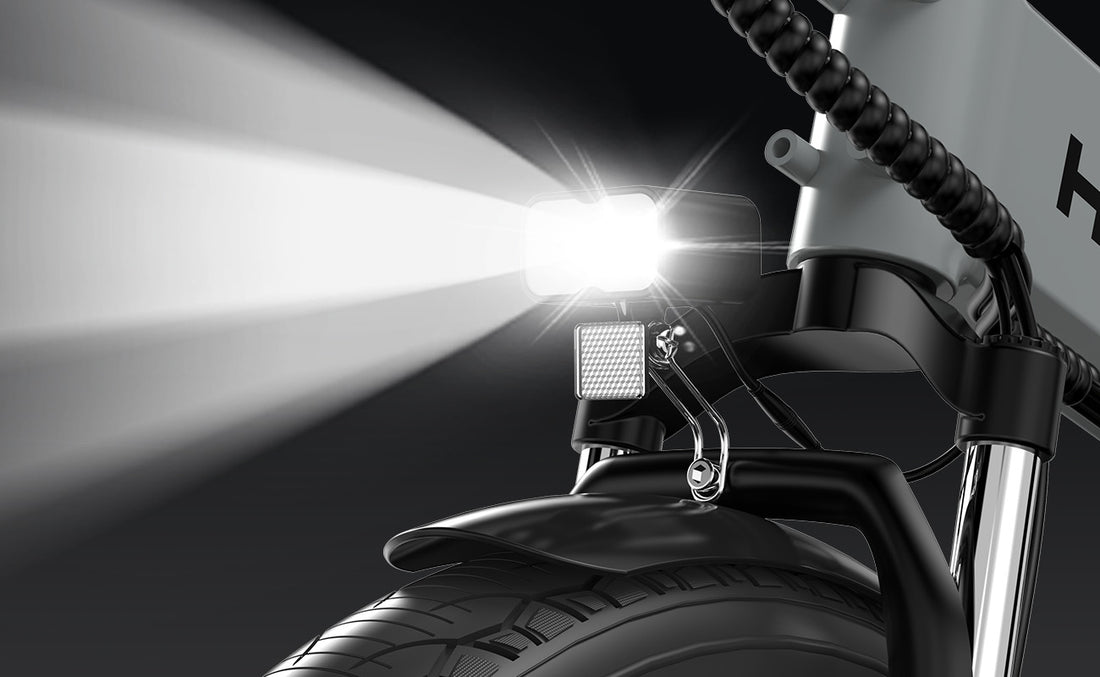 Powerful LED Front Light for Clear Night Vision