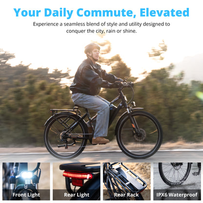 BK-U1 Mid-Drive Electric Bike