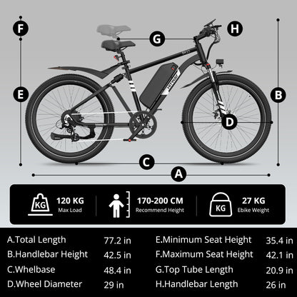 BK15 Plus 29 inch Electric Bike