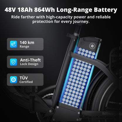 BK6S Pro Folding Electric Bike