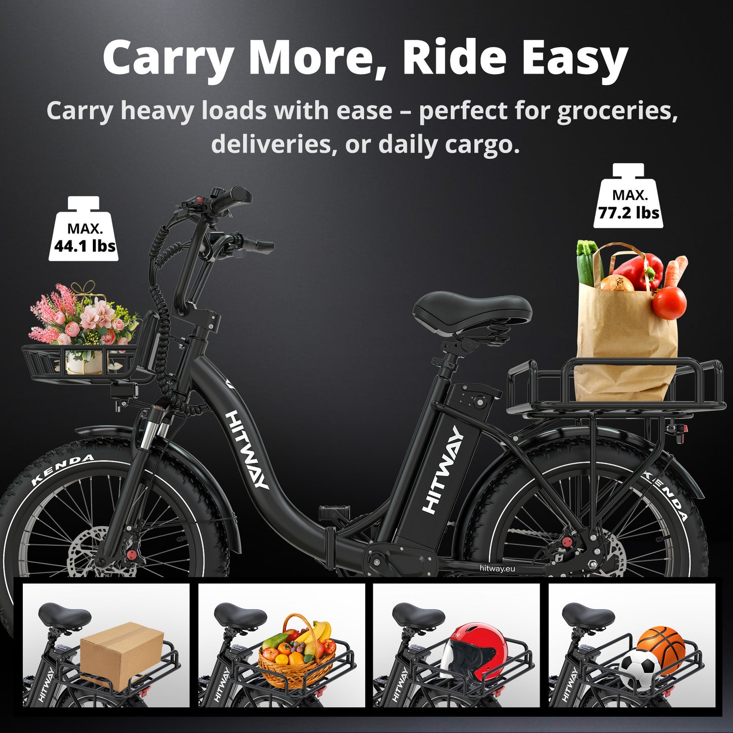 BK6S Plus Cargo Electric Bike