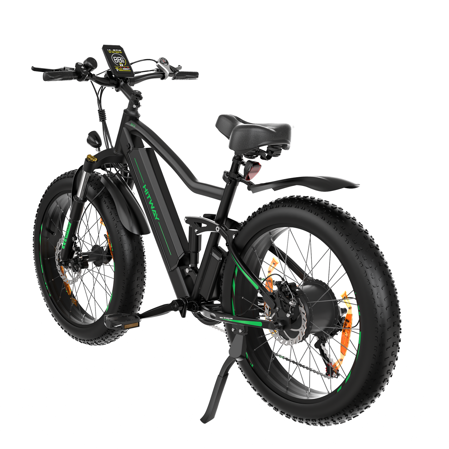 full suspension electric bicycle fat tire