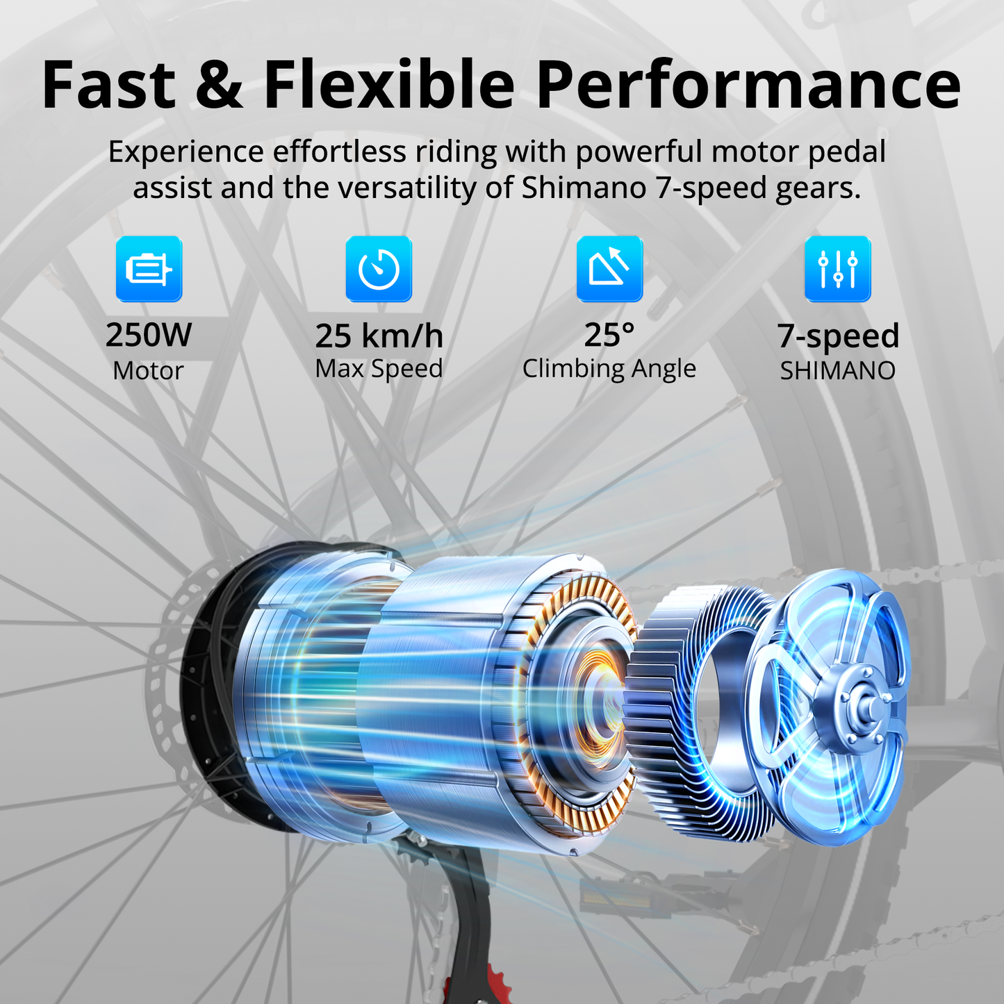 BK7S Plus 29 inch Electric Bike