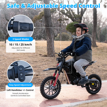 HT100 Kids Electric Dirt Bike