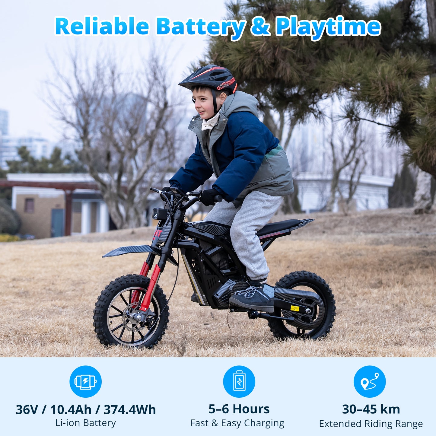HT100 Kids Electric Dirt Bike