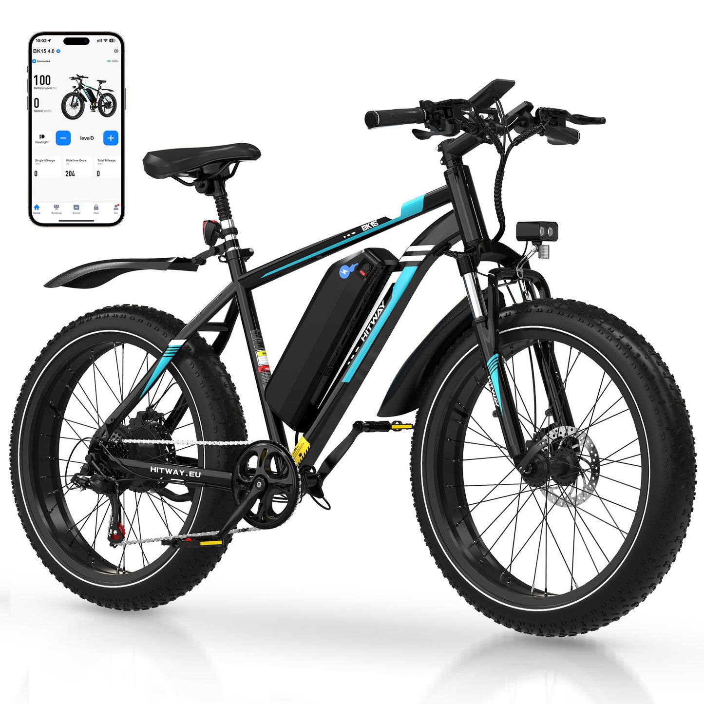 BK15 4.0 Fat Tyre Electric Bike