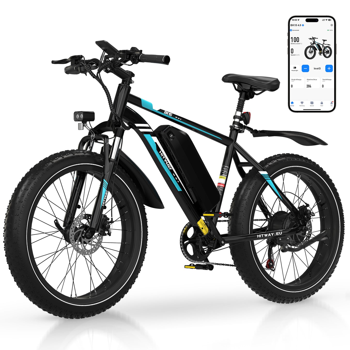 BK15 4.0 Fat Tyre Electric Bike