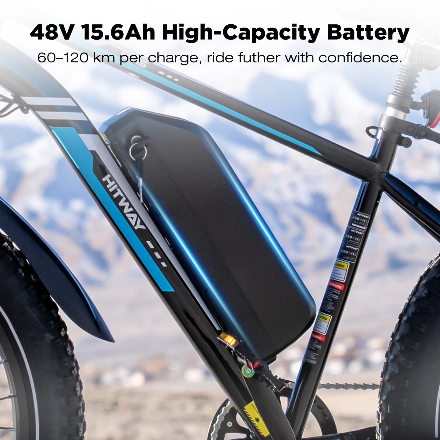 BK15 4.0 Fat Tyre Electric Bike
