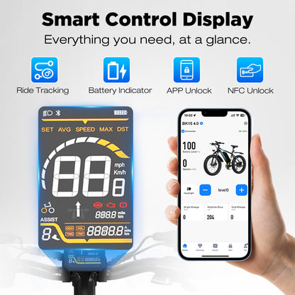 BK15 4.0 Fat Tyre Electric Bike