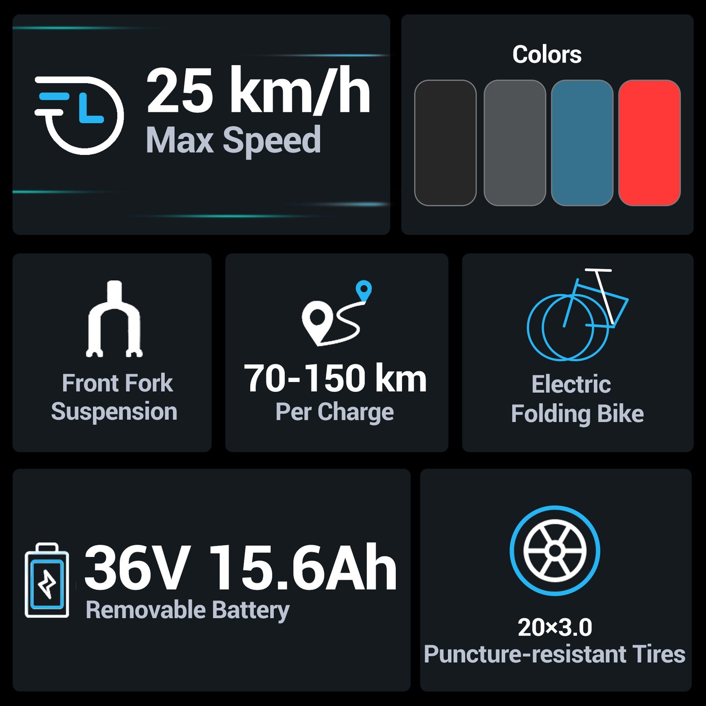 BK6S L1 Folding Electric Bike