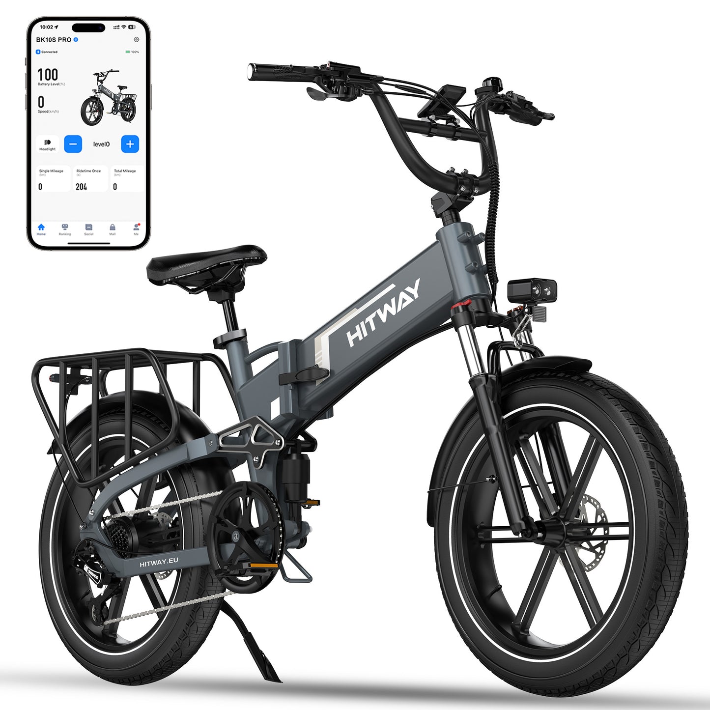 BK10S PRO Folding Electric Bike