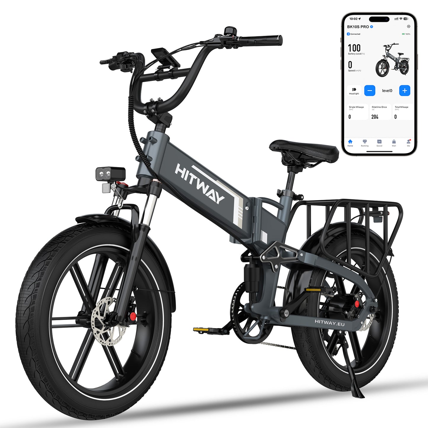 BK10S PRO Folding Electric Bike