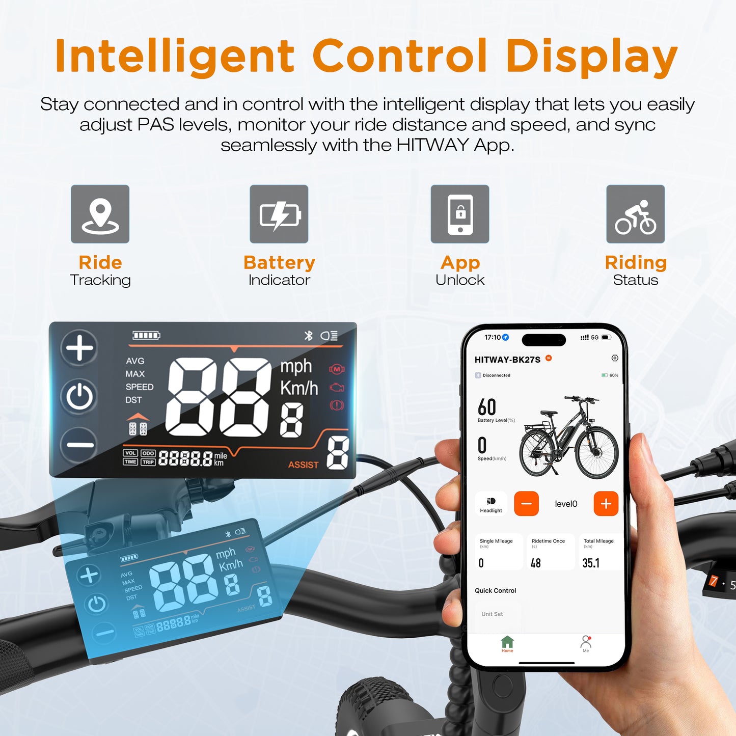 BK27S Electric Bike with APP