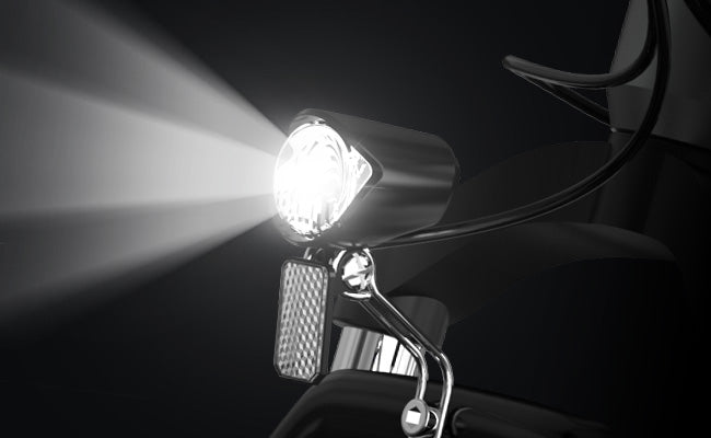 Powerful LED Front Light for Clear Night Vision