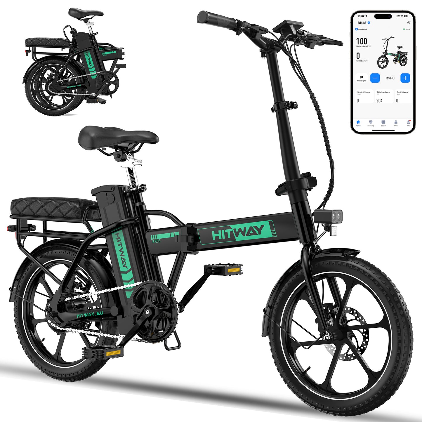 BK5S Folding Electric Bike