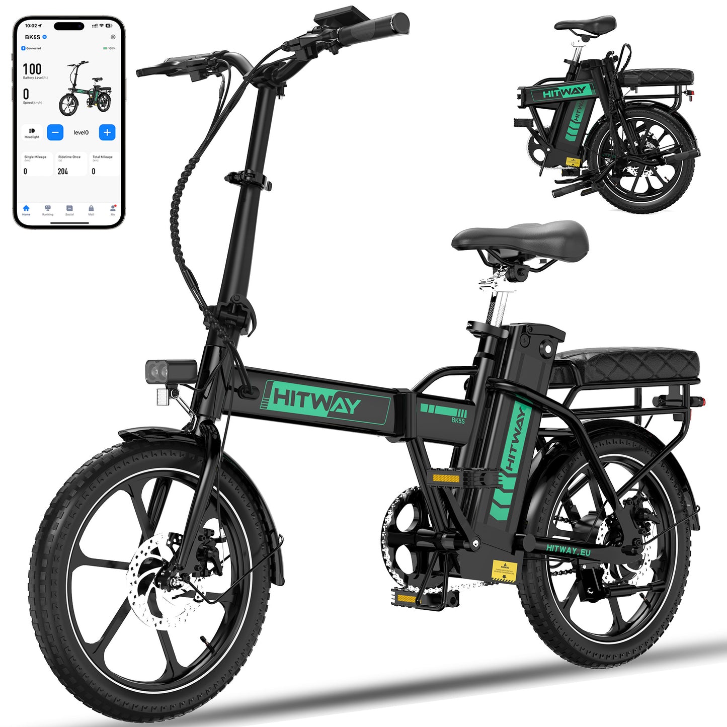 BK5S Folding Electric Bike