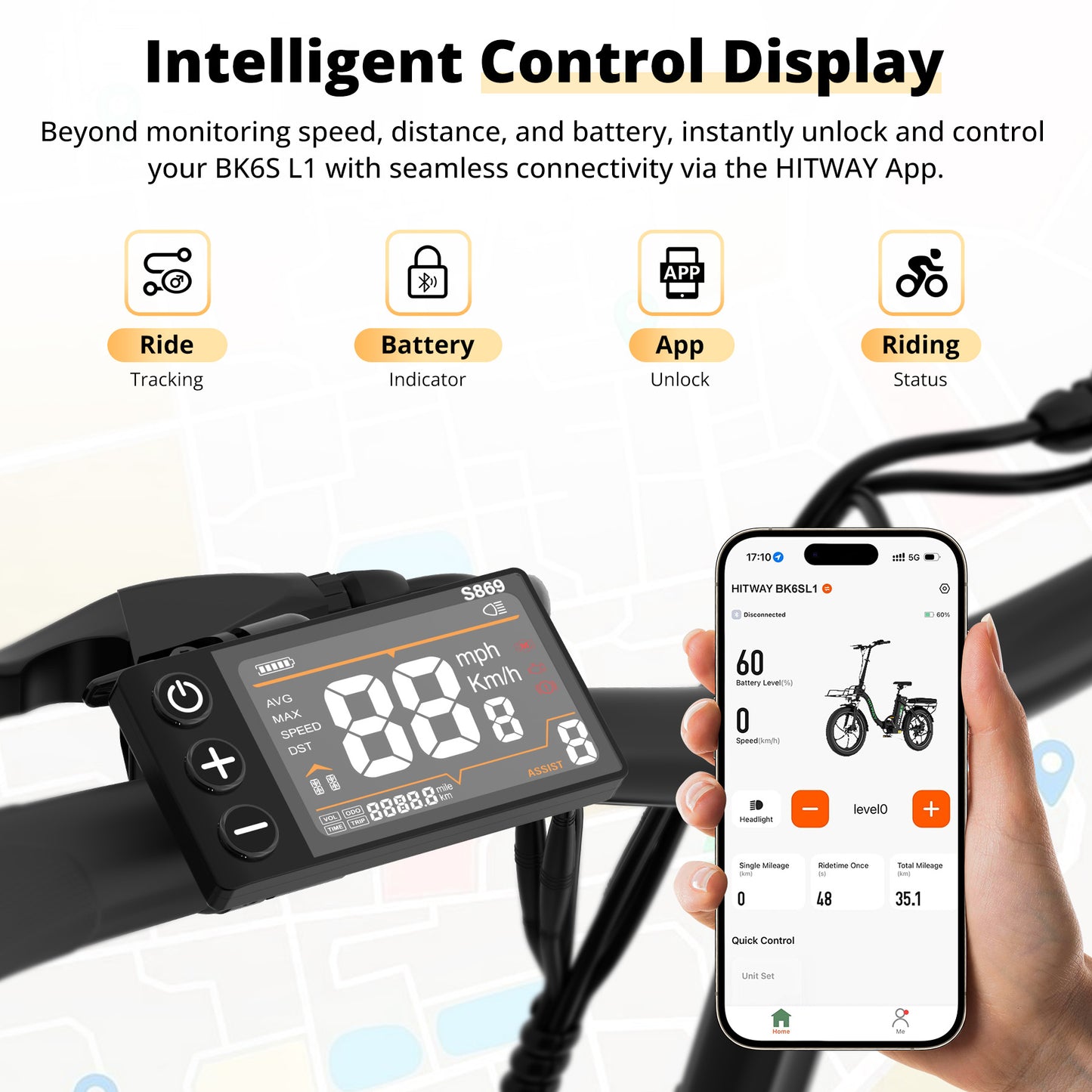 BK6S L1 Folding Electric Bike