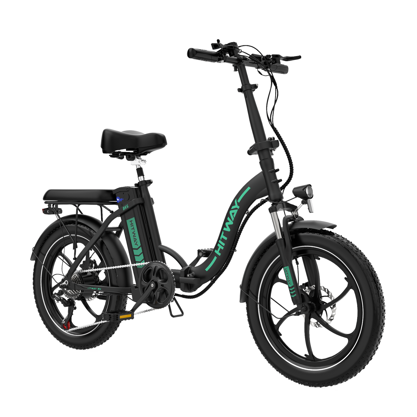 collapsible electric bike hitway bk6s