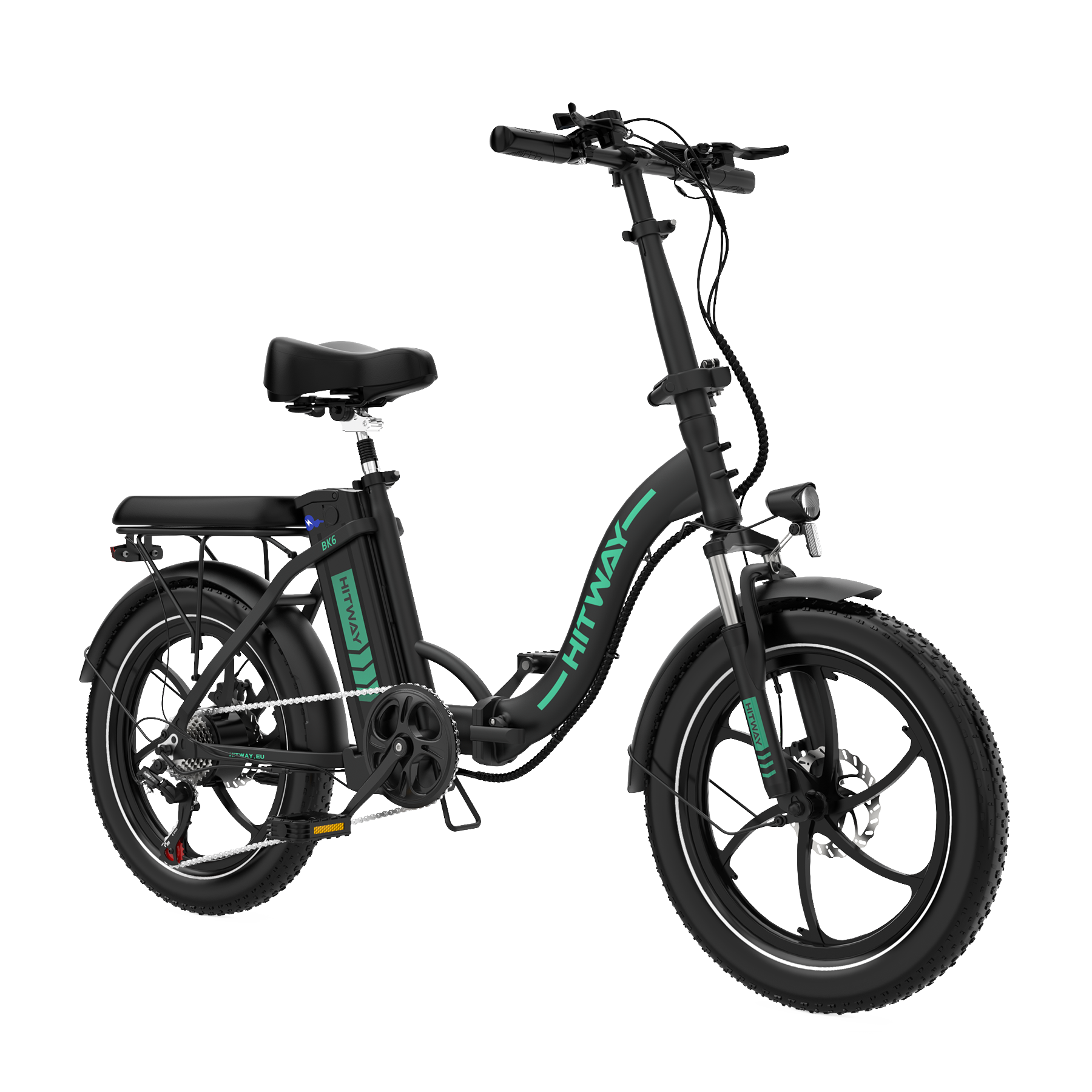 collapsible electric bike hitway bk6s